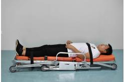 China 1.96M Self Loading Folding Ambulance Stretcher Cum Wheelchair, Aluminum supplier