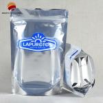 Thickness 50-150 Mic  Resealable Heat Seal Bags With Zipper Closure