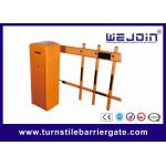 Remote Control Parking Barrier Gate , Parking Lot Security Gates Aluminum Alloy Motor