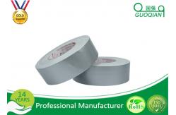 China Silver Cloth Duct Tape Waterproof For Cargo Shipping Packing Environmental Protection supplier