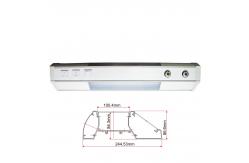 China Hospital Vertical Bed Head Unit 1000mm With Gas Outlet supplier