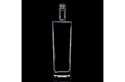 China Glass Whisky Bottle Square 700ml Thick Bottom 750ml 500ml Tequila Bottles for Spirits supplier