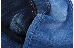 China 10.5 Oz  Special Weaving With Crosshatch Slub Denim Fabric  For Jeans supplier