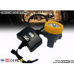 6400mAH Safety Mining Hard Hat Led Lights Semi - Corded Type 8000 Hours Life Span for sale