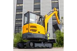 China Load Sensitive System Compact Crawler Excavator With Hydraulic Foot Control supplier