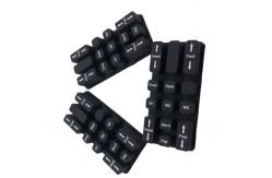 China 60 Shore A Silicone Membrane Switch Keyboard For Train supplier
