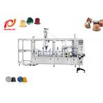 High Accuracy Four Lanes Compatible Nespresso Capsule Filling, Sealing and Packaging Machine for sale