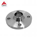 Long Weld Neck Flange For Froged And CNC Machined Titanium With Polished Surface ANSI B16.5 for sale