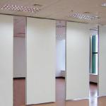 Mobile Wood Folding Sliding Modular Operable Soundproof Movable Partition Walls for sale