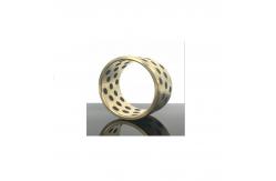 China Self Lubricated Embedded Bronze Graphite Bushing C86300 Alloy supplier