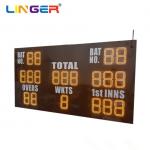 China External Antenna LED Cricket Scoreboard Electronic With Long Control Distance manufacturer