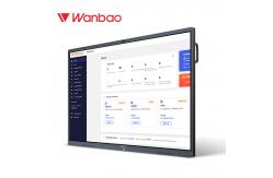 China 86 Inch Multi Touch IR Interactive Whiteboard Electronic Interactive Intelligent Panel supplier