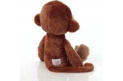 China Long Handed Long Legged Monkey Plush Toy With Funny Hairstyle supplier