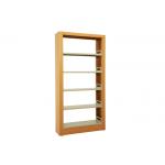 Library Furniture Galvanizes Surface Bookshelf Steel Rack for sale