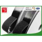 Glued Back Nylon Material Double Sided Hook And Loop Tape Roll for sale