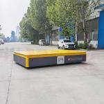 6 Ton Electric Transfer Platform Motor Trackless Flat Dolly Transport Cart for sale