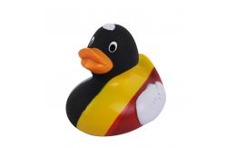 China Promotion Flag Design Squeezing Rubber Ducks National Patriot Soft Squeezing Duck supplier