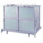4000LBS Drop Bottom Bin Forklift Attachment Waste Self Tipping Bins