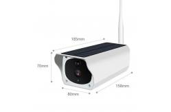 China 1080P HD Solar Panel Security Camera Horizontal 92 Degree Waterproof supplier