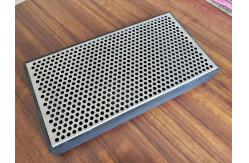 China Customized Powder Coating Hexagonal Perforated Sheet Aluminum Metal Panel supplier
