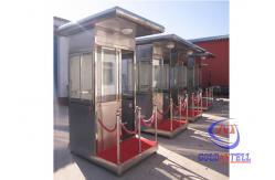 China Portable Kiosk Light Sandwich Panel 40Ft Security Guard House supplier