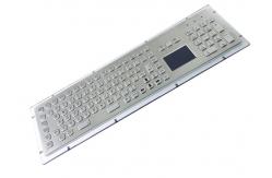 China Waterproof IP65 103 Keys Panel Mount Metal Keyboard With Numeric Keypad supplier