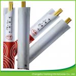 21cm Natural Tensoge Bamboo Chopsticks Open Paper Packing for sale