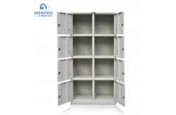 China Vertical Waterproof Eight Doors Metal Storage Locker supplier