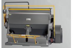 China Manual Control Creasing Flat Die Cutter Machine Package Machinery supplier