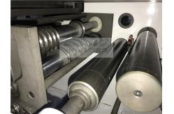 China Automatic Paper Adhesive Blank Label Slitting With Die Cutting Rewinding Machine supplier