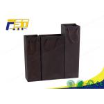 Recycled Kraft Paper Bag Twisted Handle CMYK 4C Offest Printing For Gift Packaging for sale