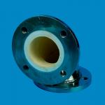 Powder Conveying Wear Resistant Pipeline Alumina Ceramic Lined Pipe Pipeline For Long Lasting for sale