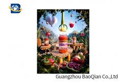 China CMYK Offset Printing Posters 3d Lenticulares Food / Drinking Advertising supplier