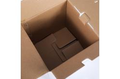 China Fancy Cardboard Corrugated Boxes For Packing 24 Bottle Beer supplier