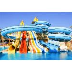 8m Height Water Park Slide Underground Swimming Pool Equipment for sale