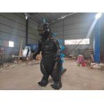 Adventure Park Carnival Parade Attractive Animatronic Realistic Godzilla Costume