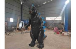 China Adventure Park Carnival Parade Attractive Animatronic Realistic Godzilla Costume supplier