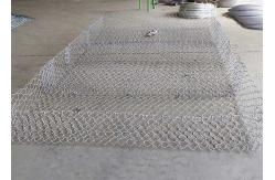 China 100*120mm Mesh W1.5m Pvc Coated Wire Boxes For Stones supplier