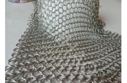 China Stainless Steel Metal Ring Alpha Mesh For Safety System supplier