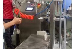 China Barrel Weighing Volumetric Liquid Filling Machine  PLC Control  System supplier