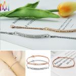 ODM Supported SS304 Custom Engraved Womens Bracelet