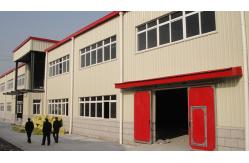 China Customized Prefab Commercial Building Portal Frame With Steel H Section supplier