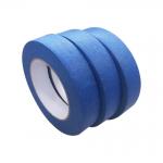0.125mm Thickness No Residue Painters Tape Rubber Adhesive UV Resistant for sale