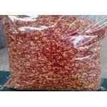 Crushed Stemless Dried Red Chili Flakes 1mm 12% Moisture Food Condiment  for sale