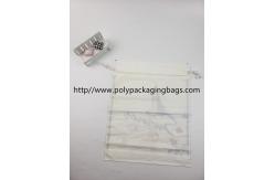 China Reusable Drawstring Plastic Bags Small Plastic Packaging Custom Printing Clothes Sleeve supplier