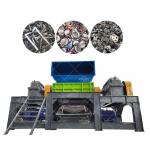 Aluminum Alloy Waste Shredder Machine Scrap Car Twin Shaft Shredder Machine