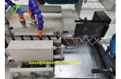 China Galvanized Wire Cyclone 415v Chain Link Fence Machine supplier