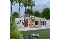 China 6x3x2.8m Customized Layout Prefab Capsule House 18m2 Floor Area supplier
