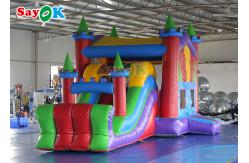 China Custom Inflatable Jumping Bounce Castle Party Wedding Bouncer House Slide Combo supplier