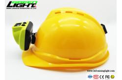 China PC ABS IP68 16hrs 18000lux LED Miners Cap Lamp E27 Base supplier